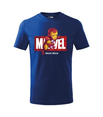 KOSZULKA MARVEL IRONMAN JAKOŚĆ 5-6 lat 122 cm