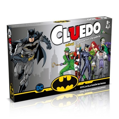 Gra planszowa Cluedo: Batman Winning Moves