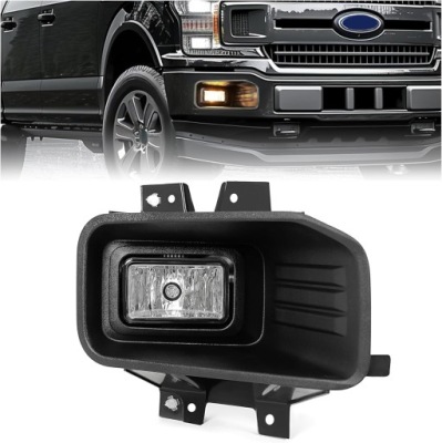 Ford f-150 f150 2018-2020 противотуманная фара + рамка решётка радиатора противотуманной фары правая tyc h10 фото №1