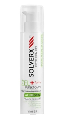 Solverx Acne Skin Forte - żel punktowy