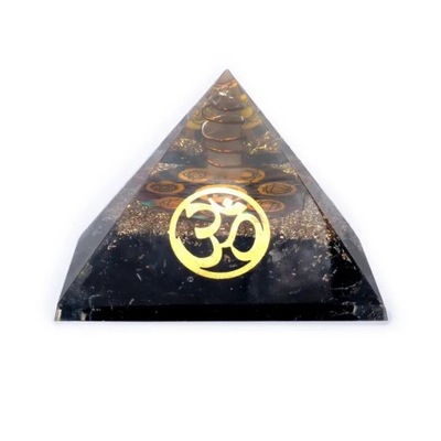 Piramida Orgonit OHM Turmalin odpromiennik OM 6cm