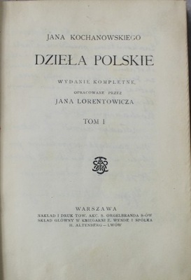 Dzieła polskie 1919 r.