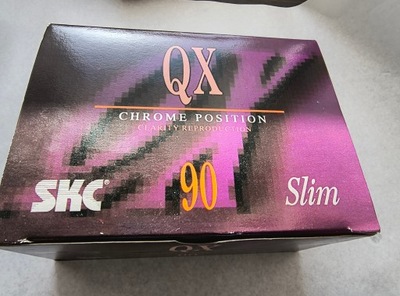 Paczka 10 kaset magnetofonowych SKC QX90 Chrome
