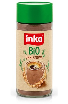Kawa zbożowa rozpuszczalna Inka Bio Orkiszowa100 g