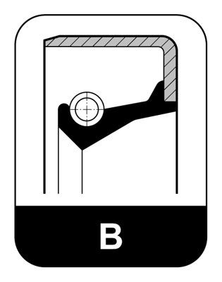 SEAL BOX GEAR (25X52X7) MERCEDES  