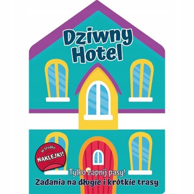 TREFL KOLOROWANKA ZAPNIJ PASY. DZIWNY HOTEL