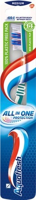 AQUAFRESH ALL IN ONE PROTECTION SZCZOTECZKA MEDIUM