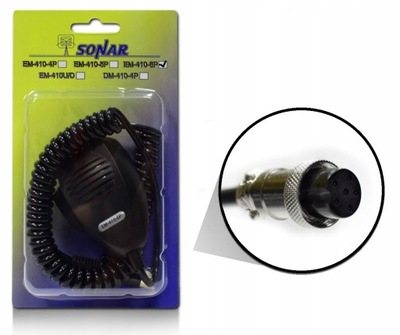 MIKROFON CB SONAR EM-410-6P