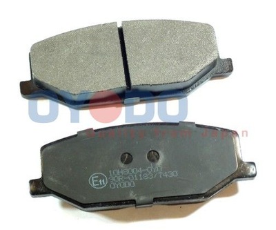 PADS HAM. FRONT SUZUKI SAMURAI 88-, JIMNY 98-  