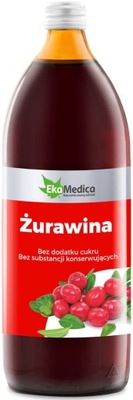 EKAMEDICA SOK ŻURAWINA 1L