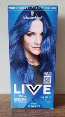 Farby do włosów Schwarzkopf Electric Blue 095