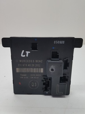 Модуль двері лівий задня mercedes w211 a2118704026 фото №1