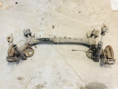 Задняя oś балка комплектная peugeot 308 t7 c4 b7 ii ds4 фото №1