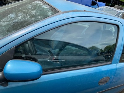 OPEL CORSA C 3 DRZWI SZYBA BOCZNA LEWY PRZÓD