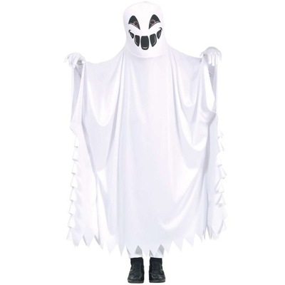 STRÓJ halloween DUCH straszny PRZEBRANIE 98 cm