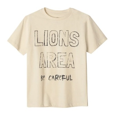 Cool Club T-shirt chłopięcy LIONS AREA r 134