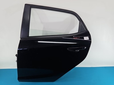 Двері задня ліва mazda 2 ii de hb 5d чорний a3f фото №1