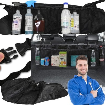 POJEMNY ORGANIZADOR PARA DE MALETERO PARA AUTO UNIVERSAL MULTIGUNCIONAL PRO XXXXL  