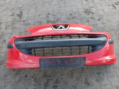 Бампер перед pod ксенон омивачі peugeot 207 фото №1