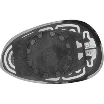 Стекло зеркало do fiat 500 abarth 08-15 фото №1