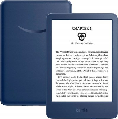 Czytnik Amazon Kindle 11 16 GB 6 " 2022 niebieski WiFi 2,4 / 5 GHz 300 ppi