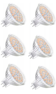 6 X ŻARÓWKA LED VLIO FYHSL-5W MR16 3000K AC/DC 12V do lampy oświetlenie