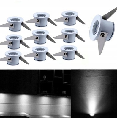 10X Lampa sufitowa LED Reflektory Mini wpuszczane