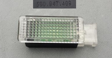 Лампа кабины led skoda superb iii 5g0947409 фото №1