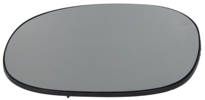 Вкладиш дзеркало citroen c2 c3 i 02- лівий з підігрівом фото №1