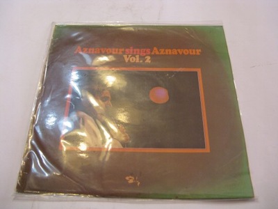 LP CHARLES AZNAVOUR Aznavour Sings Aznavour Vol. 2