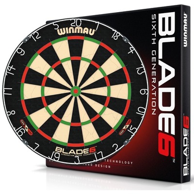 WINMAU BLADE 6 tarcza sizalowa tablica DART rzutki lotki