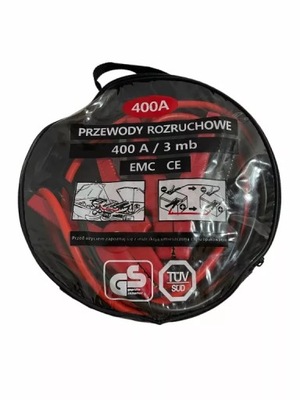 KABLE ZAPŁONOWE PRZEWODY ROZRUCHOWE 400A - A70621