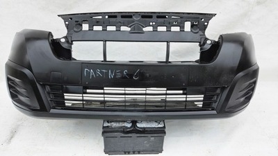 Бампер citroen berlingo lift 15-18 перед решётка радиатора фото №1