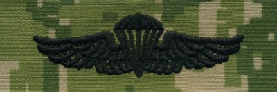 Oryginalna naszywka spadochroniarza USN Green camo
