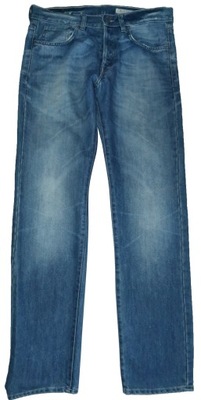 H&M STRAIGHT SPODNIE JEANS ROZM.31/32