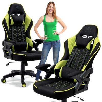 FOTEL OBROTOWY BIUROWY GAMINGOWY KRZESŁO DO BIURKA