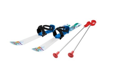 Narty dziecięce 70 cm niebieskie