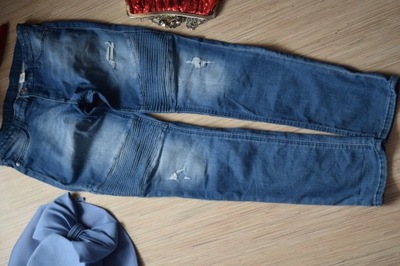 * H & M * SPODNIE JEANS Z DZIURAMI_40