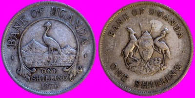 Uganda 1 szyling 1976 r L64