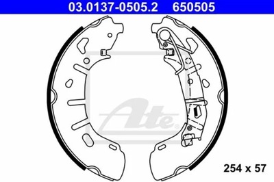 03.0137-0505.2 ШІТКИ HAM.FIAT DOBLO 10-