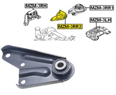 BOLSA DEL MOTOR PARTE TRASERA MAZDA BP4N39010C  