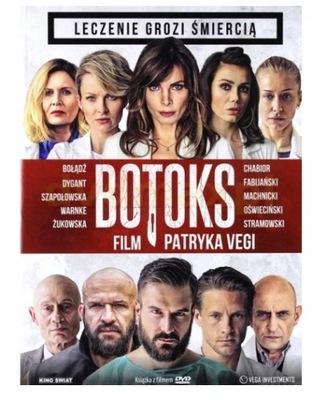 FILM BOTOX Patryk Vega książka z filmem DVD