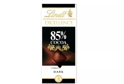 LINDT EXCELLENCE 85% COCOA CZEKOLADA CIEMNA 100 G