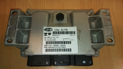 КОМПЬЮТЕР ДВИГАТЕЛЯ IAW6LPB PEUGEOT CITROEN 1,8 16V HW9659580780 SW9662402080