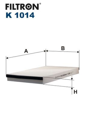 ФІЛЬТР КАБІНИ K1014/FIL
