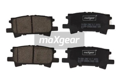 MAXGEAR 19-2884 КОЛОДКИ ТОРМОЗНЫЕ ЗАД TOYOTA LEXUS RX300 03-