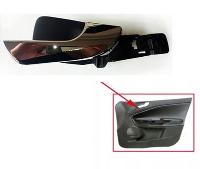 Ручка внутренняя правая перед alfa romeo giulietta фото №1