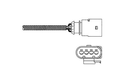 DELPHI DE SONDE LAMBDA AUDI A3 1.6 (8P1) - milautoparts-fr.ukrlive.com