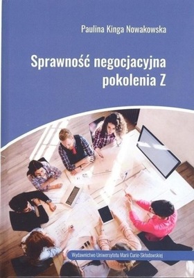 SPRAWNOŚĆ NEGOCJACYJNA POKOLENIA Z KSIĄŻKA