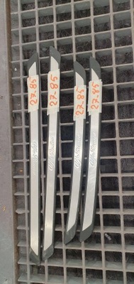 Alfa romeo stelvio накладки пороговые внутреннее порог накладка комплект фото №1